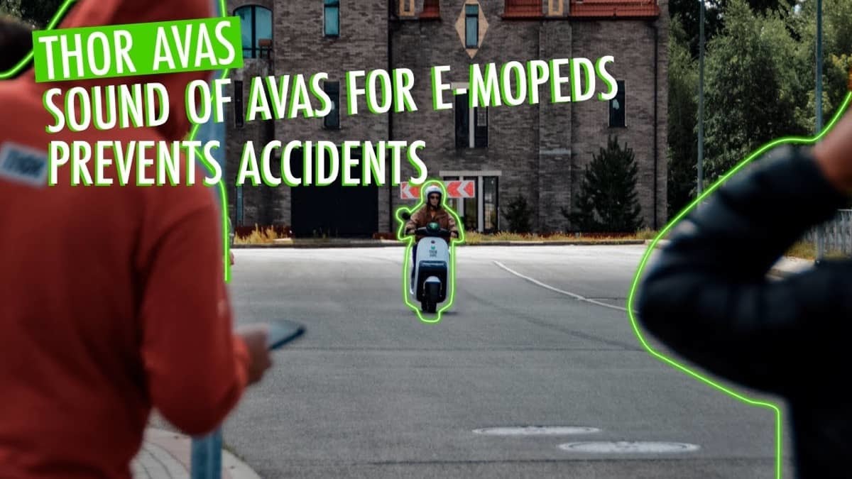 Road accident will not happen if AVAS is ON